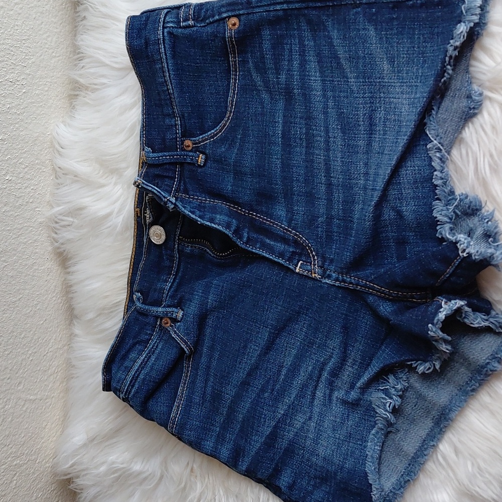 Abercrombie & Fitch Blue Jean Shorts